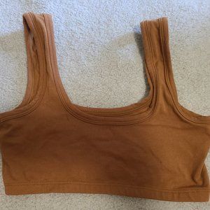 ARQ Wide Strap Bra | Medium | Toffee